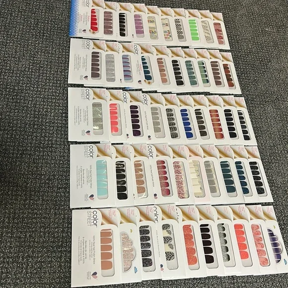 Color Street nail strips lot of 50 sets NWT - Picture 10 of 10